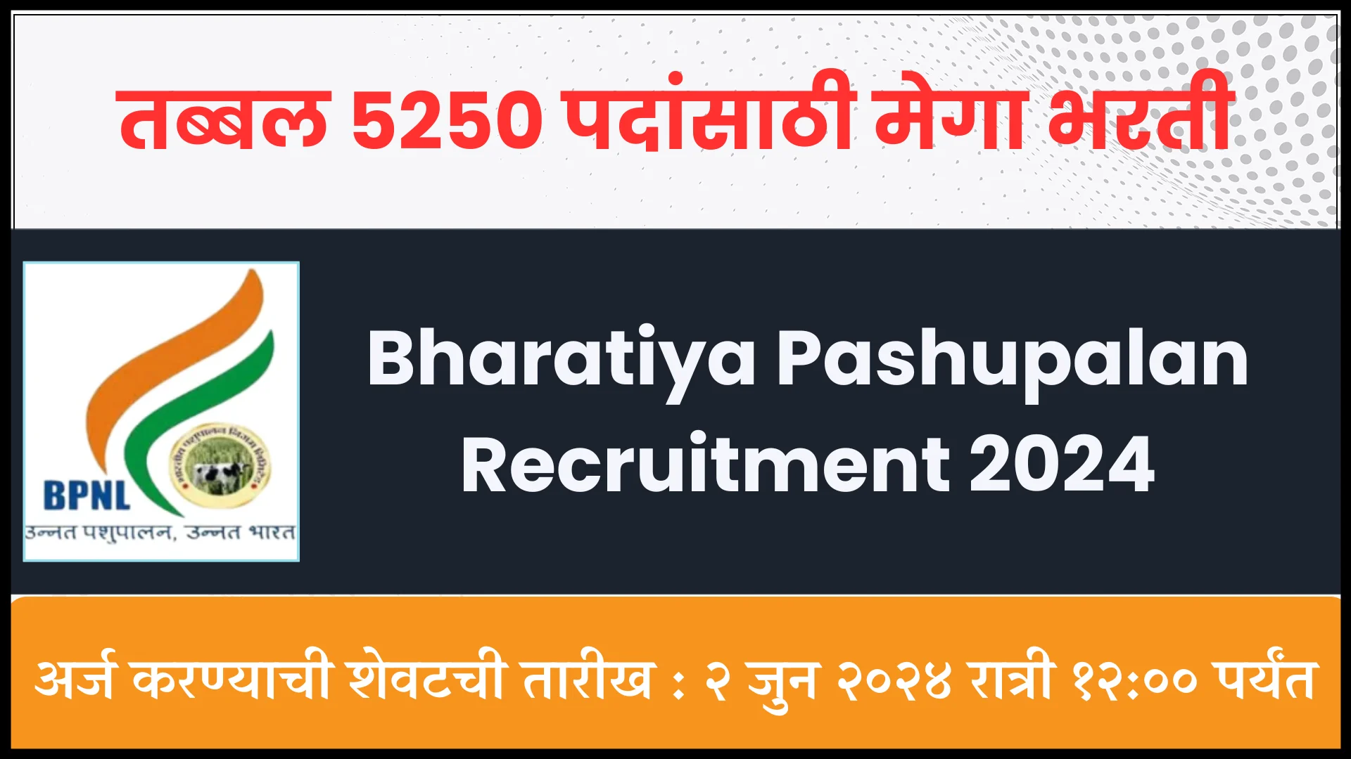 Bhartiya Pashupalan Recruitment