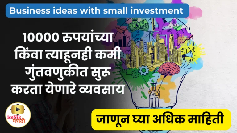 Business ideas with small investment