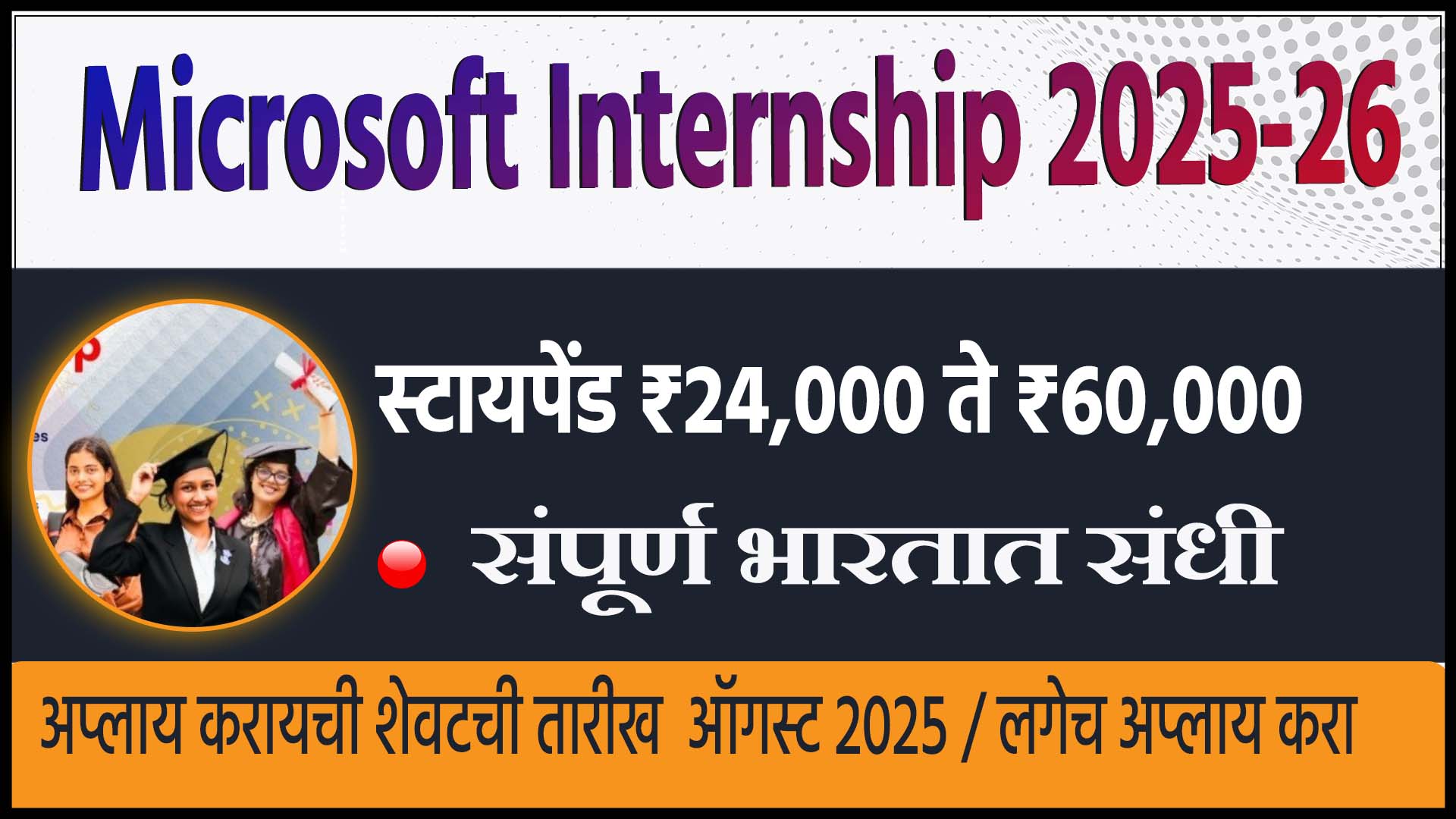 Microsoft Internship 2025‑26