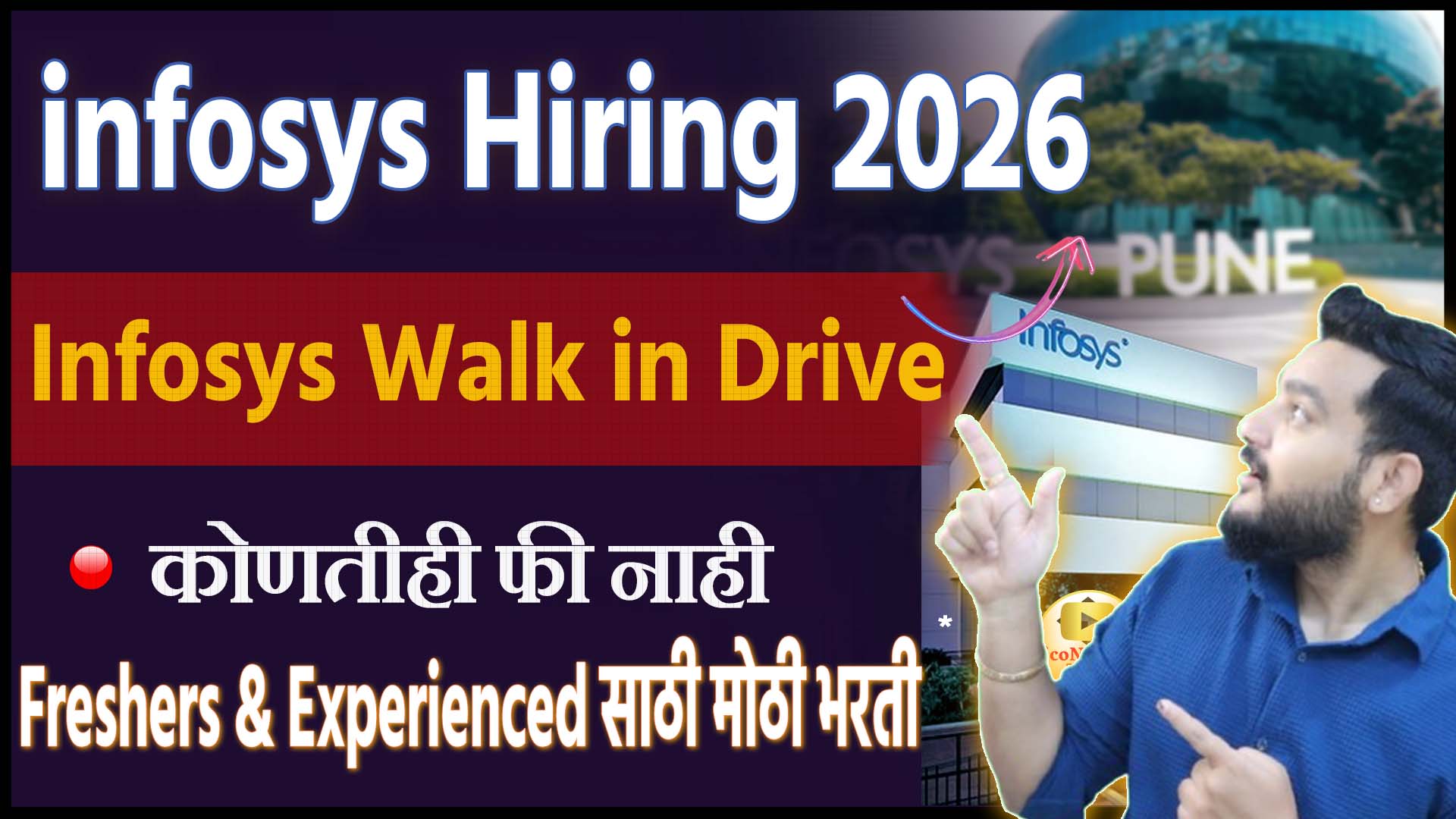 Infosys BPM Pune Walk-in Drive 2026