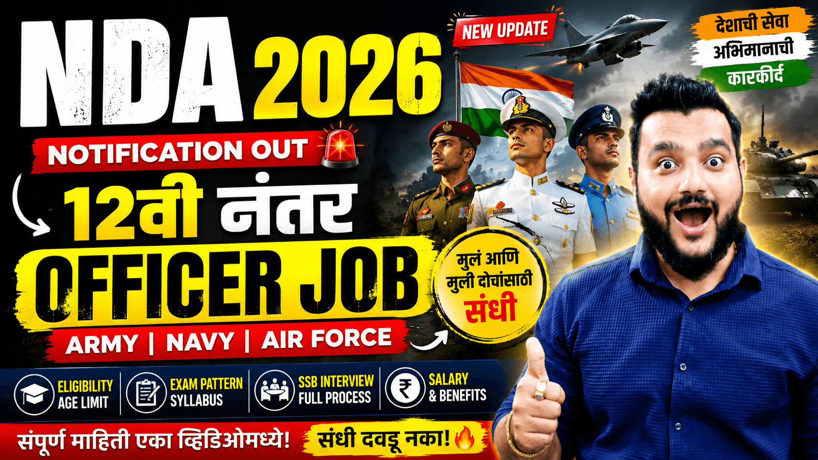 NDA 2026 Notification