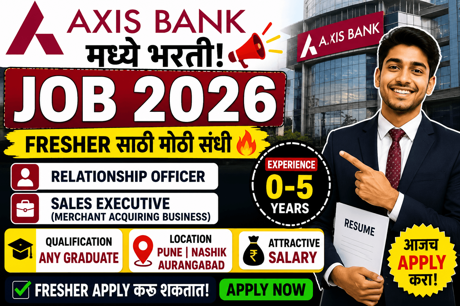 Axis Bank Recruitment 2026