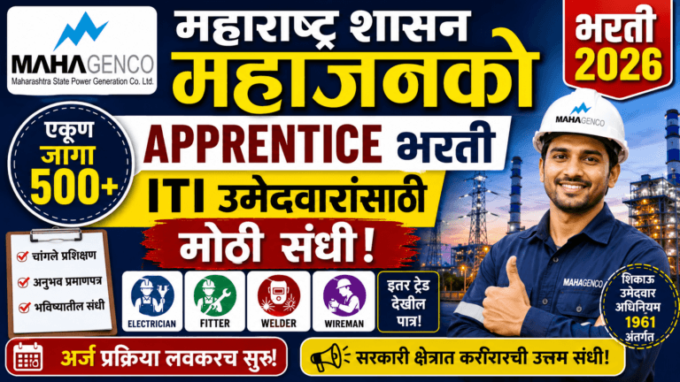 Mahagenco Bharti 2026
