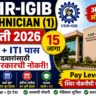 CSIR-IGIB Technician Recruitment 2026