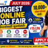 Internshala Biggest Online Job Fair July 2026