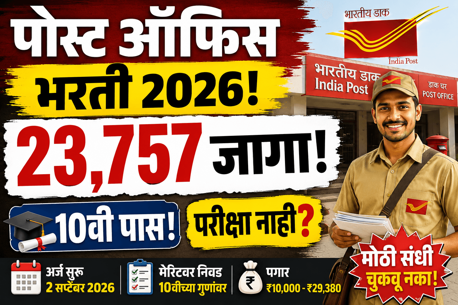 India Post GDS Vacancy 2026