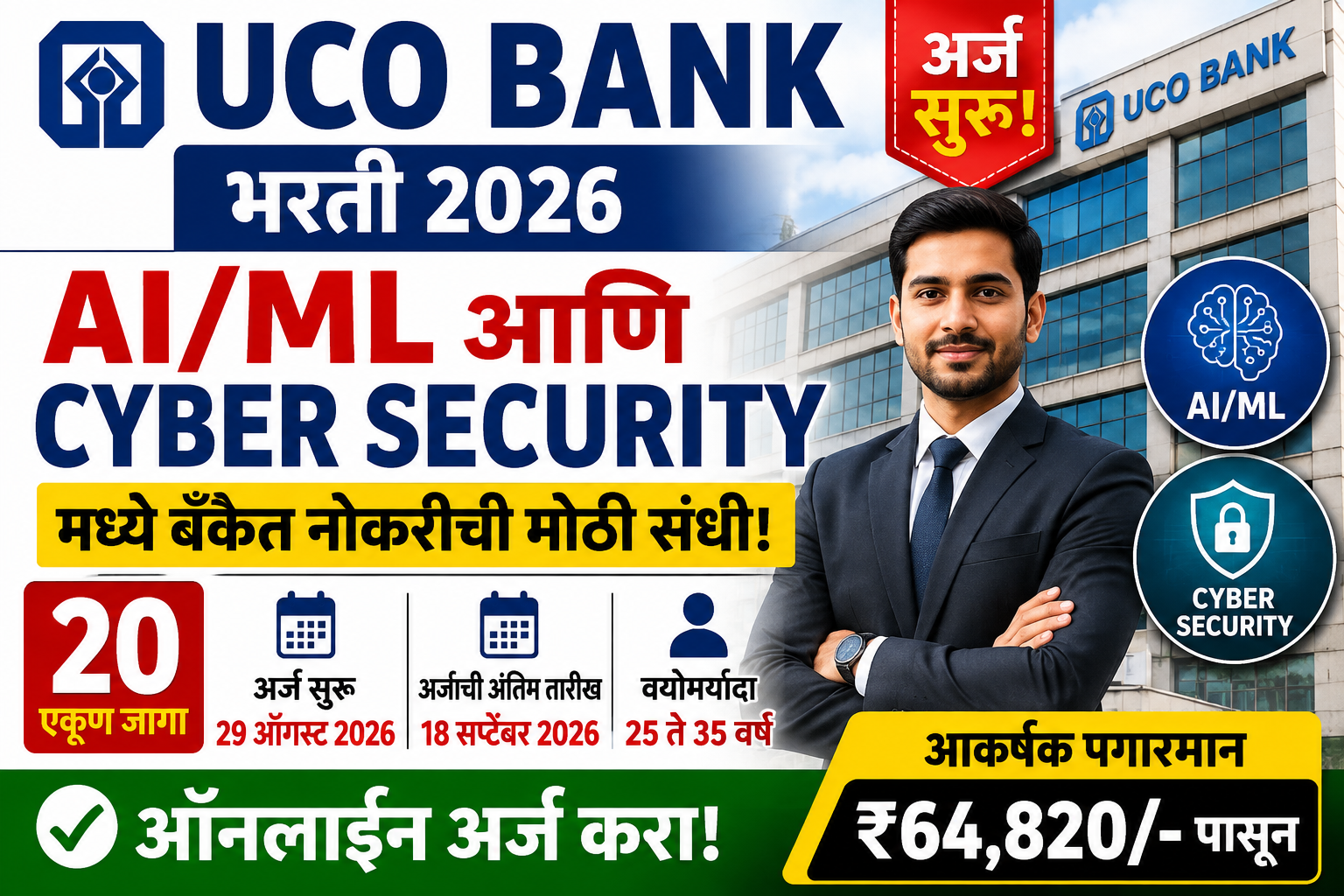 UCO Bank Specialist Officer Recruitment 2026