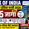 Bank of India SO Recruitment 2026
