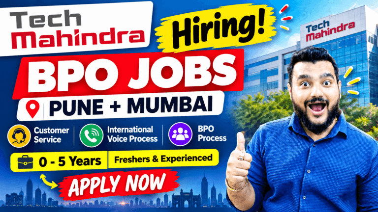 Tech Mahindra Hiring 2026